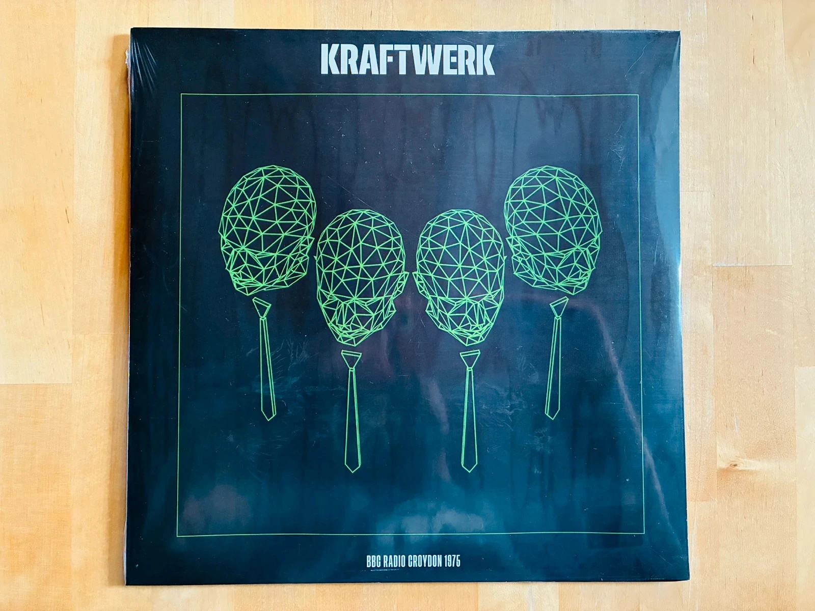 Disque vinyle 33T Kraftwerk BBC radio Croydon 1975.